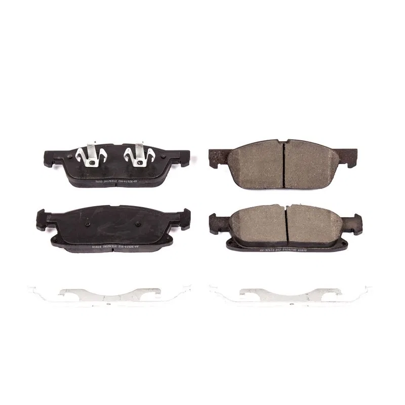 17-1818 – POWERSTOP Brake Pad, FMSI Number D1818 Ceramic Brake Pads Set Of 4 With Premium Stainless Steel Hardware